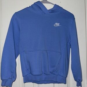 Blue Nike hoodie